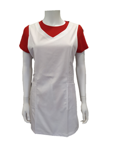 Estola cuello pico 2 bolsillos Mod.5