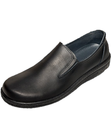 Zapato piel sin cordones