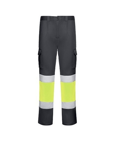 Pantalón elástico Alta visibilidad (Gris)