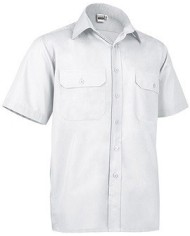 Camisa M/ CORTA 2 bolsillos (Pol / ALG.) ACADEMY