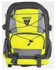 Mochila alta visibilidad con capacidad de 20l.