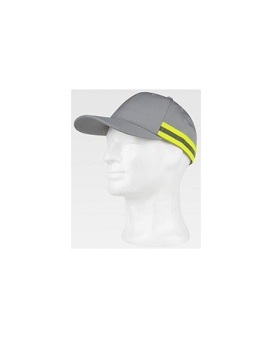 Gorra con cinta reflectante-fluorescente