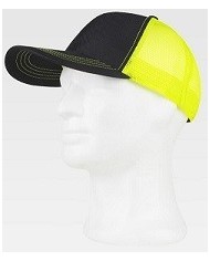 Gorra combinada con rejilla de alta visibilidad