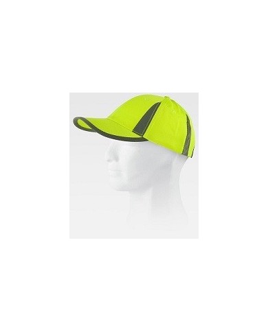 Gorra ajustable en alta visibilidad, diseño picos reflectantes. WFA902