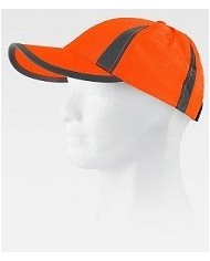 Gorra ajustable en alta visibilidad, diseño picos reflectantes. WFA902