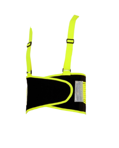 Faja lumbar elástica con tirantes  A.V. WFA305