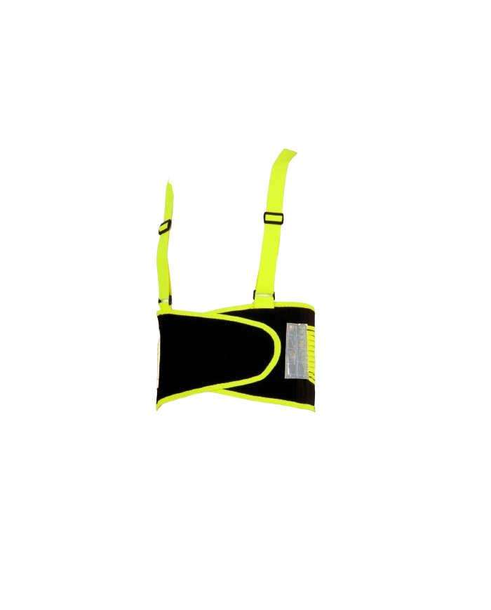 Faja lumbar elástica con tirantes  A.V. WFA305