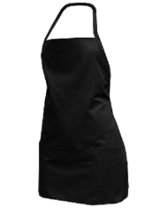 Delantal Camarero-a (Poliester-Algodón)