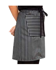 Mandil Rayas (Poliester-Algodón)