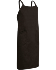 Delantal con peto multi bolsillos y espalda cruzada ajustable. FLAMBE