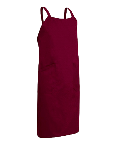 Delantal con peto multi bolsillos y espalda cruzada ajustable. FLAMBE