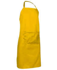 Delantal con peto y bolsillo. OVEN