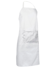 Delantal con peto y bolsillo. OVEN