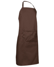 Delantal con peto y bolsillo. OVEN