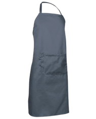 Delantal con peto y bolsillo. OVEN