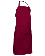 Delantal con peto y bolsillo. OVEN