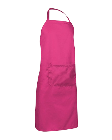 Delantal con peto y bolsillo. OVEN