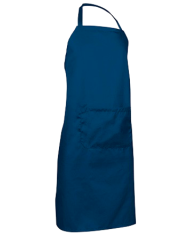 Delantal con peto y bolsillo. OVEN