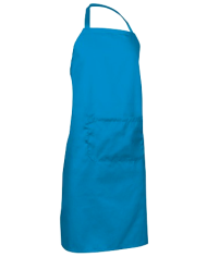 Delantal con peto y bolsillo. OVEN