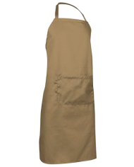 Delantal con peto y bolsillo. OVEN