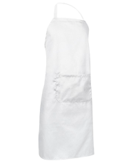 Delantal con peto y bolsillo. TIMBAL