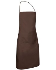 Delantal con peto y bolsillo. CHEF