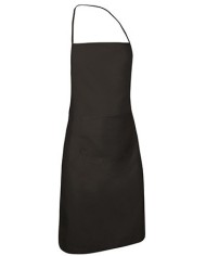 Delantal con peto y bolsillo. CHEF