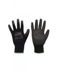 Guantes forrados con poliuretano (PU6)