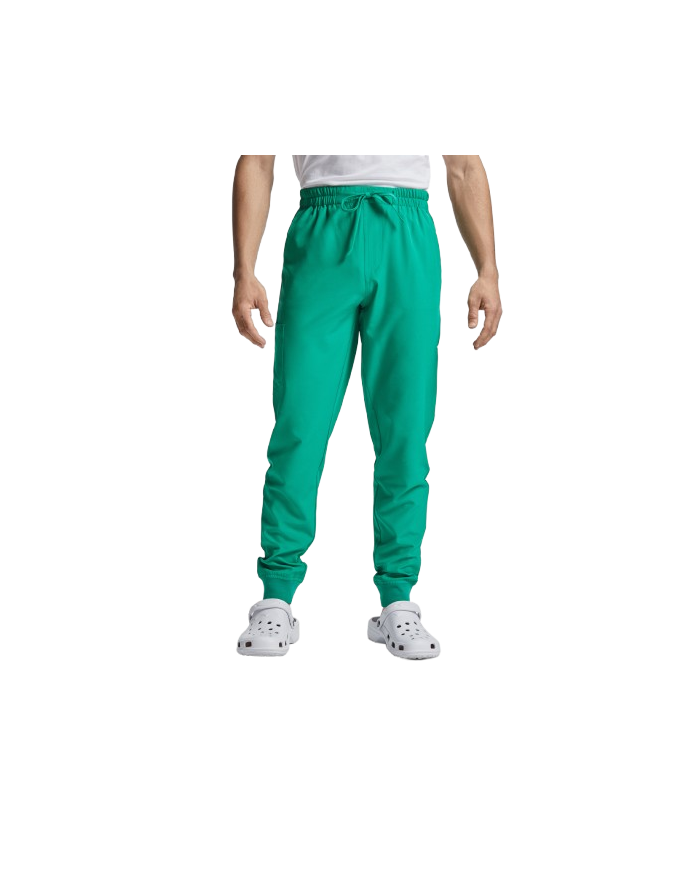 Pantalón recto con puños FIBER