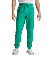 Pantalón recto con puños FIBER