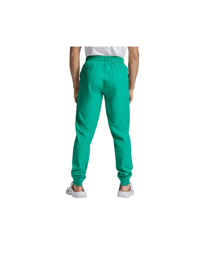 Pantalón recto con puños FIBER