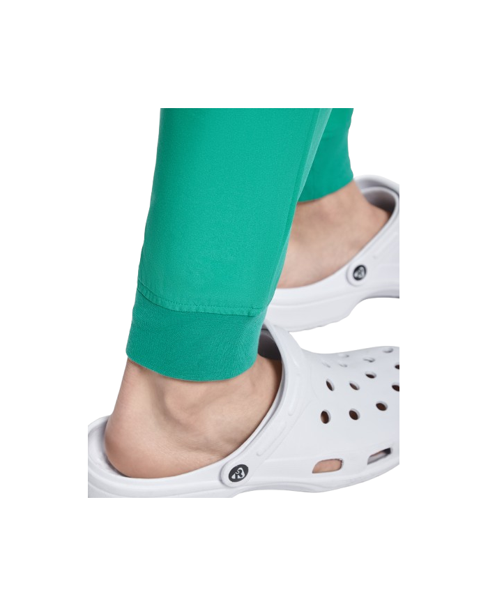 Pantalón recto con puños FIBER