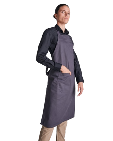 Delantal largo de sarga (BOST)