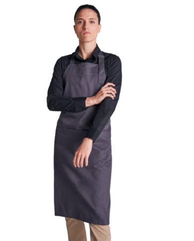 Delantal largo de sarga (BOST)