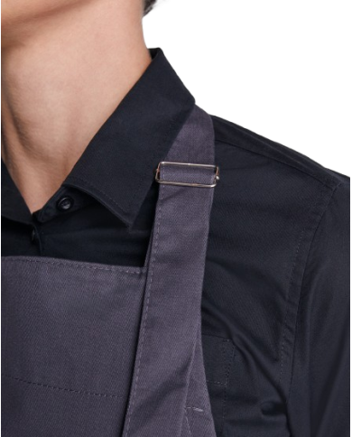 Delantal largo de sarga (BOST)