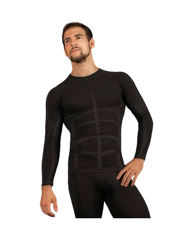 Camiseta térmica elástica sin costuras (M/ larga) SKYNET