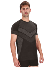 Camiseta técnica de manga corta bicolor.(DACITA)