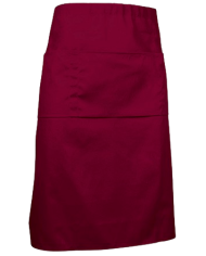 Delantal sin peto multi-bolsillos(CABERNET)