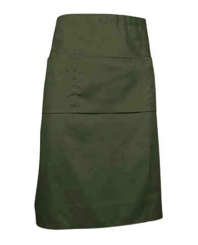 Delantal sin peto multi-bolsillos(CABERNET)