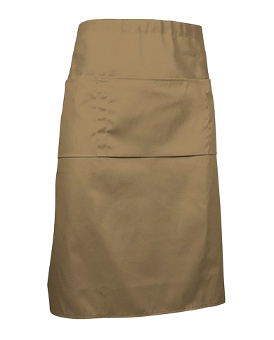 Delantal sin peto multi-bolsillos(CABERNET)