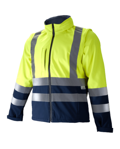 Chaqueta Soft Shell combinada