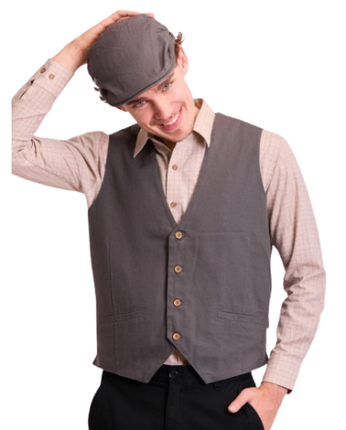 Boina inglesa en tejido canvas