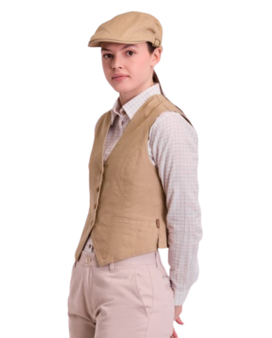 Boina inglesa en tejido canvas