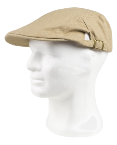 Boina inglesa en tejido canvas