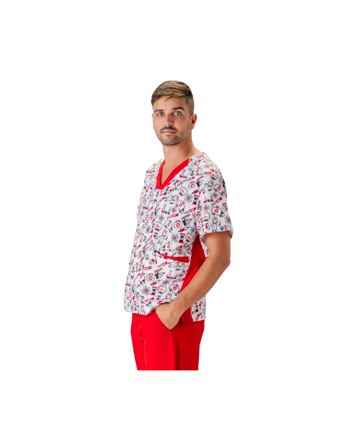 Casaca unisex combinada