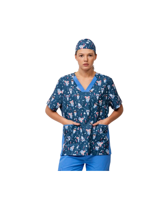 Casaca unisex combinada