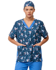 Casaca unisex combinada