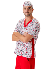 Bandana microfibra elástica y estampada