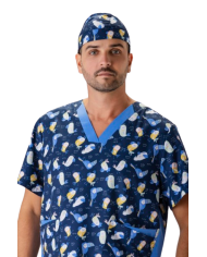 Bandana microfibra elástica y estampada