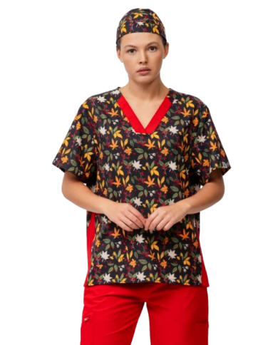 Bandana de tejido elástico y estampado